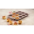 Tescoma 
 DELÍCIA szilikon sütőforma fém peremmel, 12 muffin  

