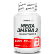 BioTechUSA Mega Omega 3 90 kapszula