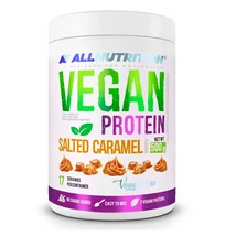 AllNutrition Vegan Protein 500g salted caramel AllNutrition Vegan Protein 500g salted caramel