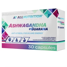 Allnutrition Ashwagandha 300mg+Guarana 30 kapszula