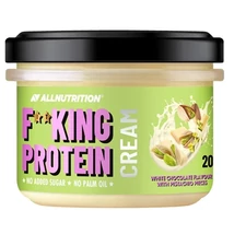 Allnutrition Fitking fehércsokis protein krém pisztáciával 200g 
