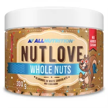 AllNutrition Nutlove Whole Nuts 300g almonds in white chocolate & cinnamon