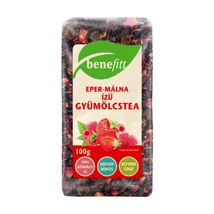 BENEFITT gyümölcstea, Eper-málna 100g BENEFITT gyümölcstea, Eper-málna 100g