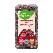 BENEFITT gyümölcstea vadcseresznye ízesítésű 100g