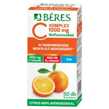 Béres C Komplex 1000mg C D Zn Bioflavonoid Filmtabletta 50x