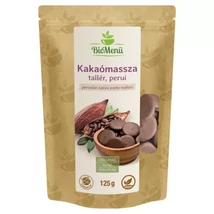 BioMenü BIO KAKAÓMASSZA tallér perui 125 g BioMenü BIO KAKAÓMASSZA tallér perui 125 g