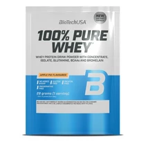 BioTechUSA 100% Pure Whey Tejsavó fehérjepor 28g almás pite 
