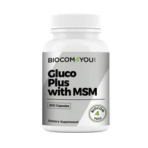 Biocom Gluco Plus with MSM - csont, ízület, izom 200 db