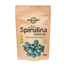 BIO spirulina tabletta 100g
