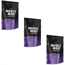 BioTechUSA Muscle Mass szénhidrát - és fehérjetartalmú italpor Csokoládé 3x1000g 