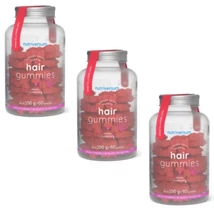 Nutriversum Women Hair Gummies (sugar free) 3x60 rágótabletta - erdei gyümölcs