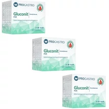 ProGastro Gluconit - Élőflórát tartalmazó étrend-kiegészítő készítmény krómmal 3x31 tasak