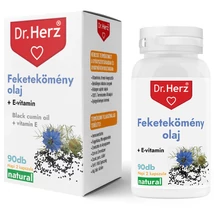 DR Herz Feketekömény olaj 500mg 90db lágyzselatin kapszula DR Herz Feketekömény olaj 500mg 90db lágyzselatin kapszula