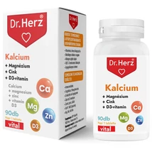 DR Herz Kalcium+Magnézium+Cink+D3 90db tabletta DR Herz Kalcium+Magnézium+Cink+D3 90db tabletta