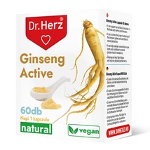 DR Herz Ginseng Active 60 db kapszula doboz 