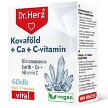 DR Herz Kovaföld + Ca + C-vitamin 60 db kapszula 