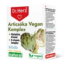 DR Herz Articsóka 400 mg 60 db vegan kapszula doboz