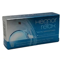 Hemorrelax rectal suppositories, 10x
