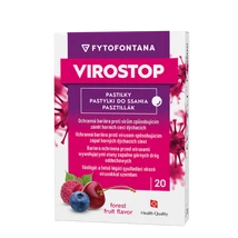 fytofontana ViroStop pasztilla erdei gyümölcs, 20x