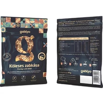 Gabiyo gluténmentes Köleses zabkása étcsokoládéval, földimogyoróval 45g