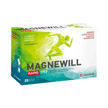 Magnewill Rapid 375 mg étrend-kiegészítő por oldathoz 20x