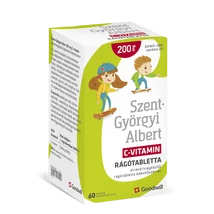 Szent-Györgyi Albert 200 mg C-vitamin rágótabletta édesítőszerekkel 60x