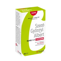 Szent-Györgyi Albert Rapid 500 mg C-vitamin por oldathoz édesítőszerekkel 10x