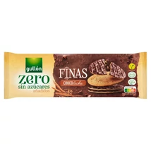 Gullón Zero FINAS tejcsokoládé bevonattal 150g