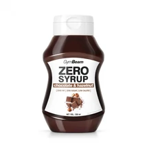 GymBeam Kalóriamentes szirup 350 ml csokoládé és mogyoró