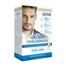 Interherb Kollagén & Hyaluronsav MEN 30 db emelt hatóanyag-tartalmú tabletta