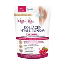 Interherb Kollagén&Hyaluronsav Porcépítő italpor INTENSE Málnaízű 300g