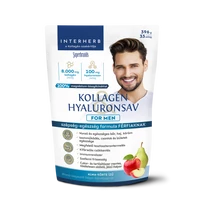 Interherb Kollagén&Hyaluronsav italpor FOR MEN Alma-Körte ízű 396g/33 adag