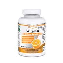 JutaVit C-vitamin 200mg+D3 narancs ízű rágótabletta 100x JutaVit C-vitamin 200mg+D3 narancs ízű rágótabletta 100x