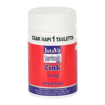 JutaVit Cink 15mg 60 tabletta JutaVit Cink 15mg 60 tabletta