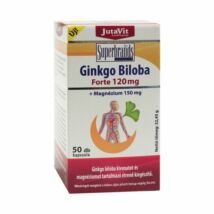 JutaVit Ginkgo Biloba 120 mg + Magnézium 150 mg 120 - 50 tabletta