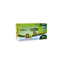 JutaVit D3-vitamin 3000NE Olíva 100x É-K. JutaVit D3-vitamin 3000NE Olíva 100x É-K.