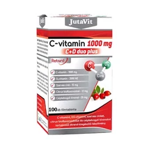 JutaVit C-vitamin 1000mg C+D DUO Plus 100x JutaVit C-vitamin 1000mg C+D DUO Plus 100x