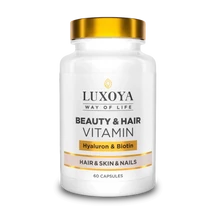 Luxoya Beauty & Hair Vitamin Hyaluron & Biotin - 60 capsules