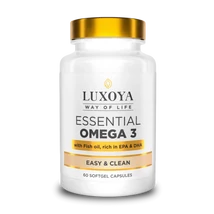 Luxoya Essential Omega-3 with fish oil - 60 capsules