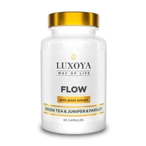 Luxoya Flow with Green tea & Juniper & Parsley  - 60 capsules