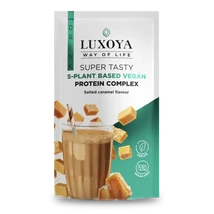 Luxoya Super Tasty 5-plant based VEGAN Protein Complex 30g - Salted caramel flavor Luxoya Super Tasty 5-plant based VEGAN Protein Complex 30g - Salted caramel flavor