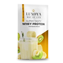 (Sz) Luxoya Super Tasty Whey Protein 30g - Kiwi-Banana flavour