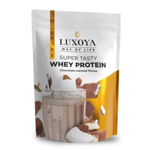(Sz) Luxoya Whey Protein Csokoládé-kókusz izű fehérje italpor 450g zacskós