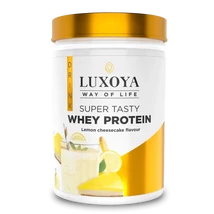 Luxoya Whey Protein Citromos sajttorta ízű fehérje italpor 450g - dobozos Luxoya Whey Protein Citromos sajttorta ízű fehérje italpor 450g - dobozos