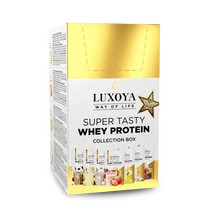 Luxoya Super Tasty Whey Protein Box 7x30g (7x1 flavor)