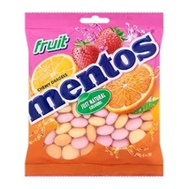 Mentos zacskós cukorka Fruit 150 g