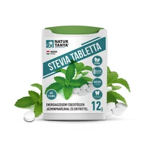 Natur Tanya® Stevia tabletta (Édesfű, Jázminpakóca) Mellékíz-mentes, természetes édesítőszer. Natur Tanya® Stevia tabletta (Édesfű, Jázminpakóca) Mellékíz-mentes, természetes édesítőszer.