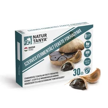 Natur Tanya® Fermentált Fekete Fokhagyma 800 mg - szagtalan, standardizált S-allil-cisztein Natur Tanya® Fermentált Fekete Fokhagyma 800 mg - szagtalan, standardizált S-allil-cisztein