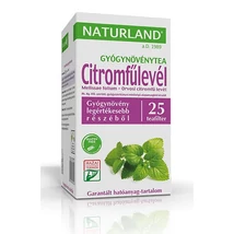 Naturland Citromfűlevél tea filteres 25x1 g
