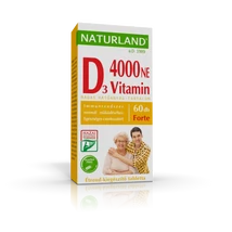 Naturland D-vitamin Forte tabletta 60x